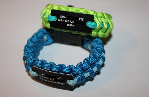 Paracord náramek dětský — foto 1