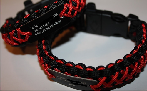 Paracord náramek na přání — foto 1