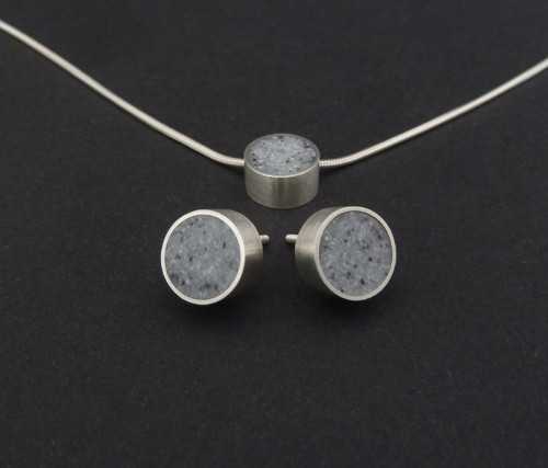 Stříbro a kámen - set (gray)