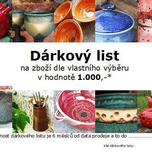 Nákupní poukaz 1000 Kč u prodejce mago