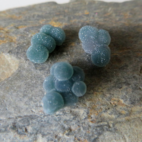 Třpytivý Grape Chalcedon Indonésie set č.03 — foto 1