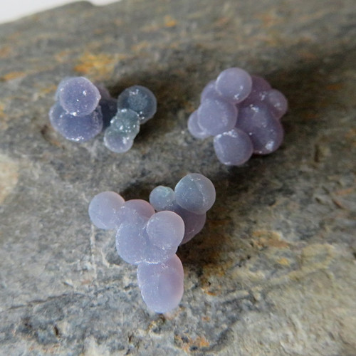 Třpytivý Grape Chalcedon Indonésie set č.012 — foto 1