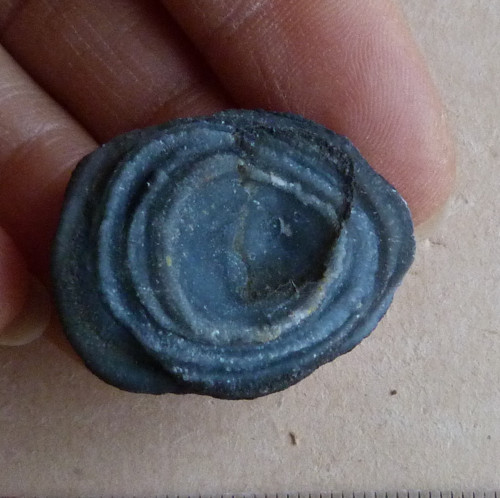 Chalcedon Hadí oko - 3 cm — foto 1
