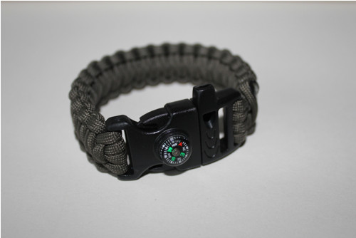 Paracord náramek přezka s kompasem — foto 1