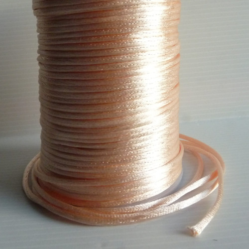 Šňůrka saténová 2mm (meruňková)