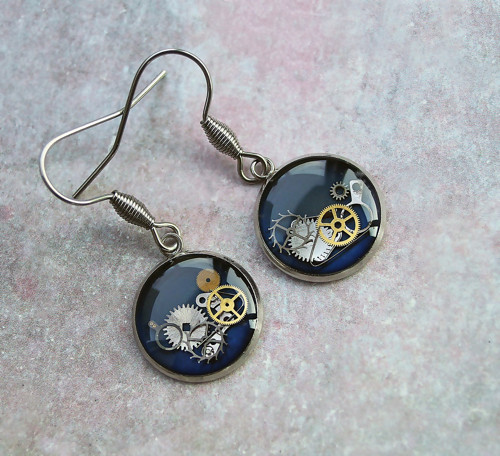 Earings /blue/ — foto 1
