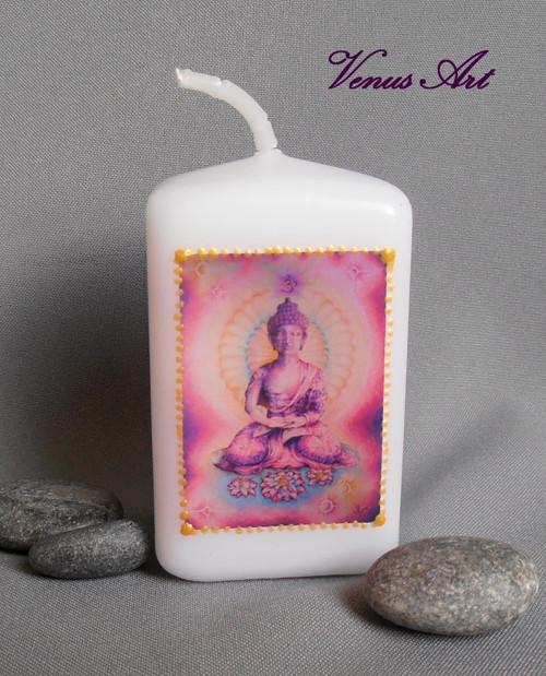 SVÍČKA BUDDHA menší