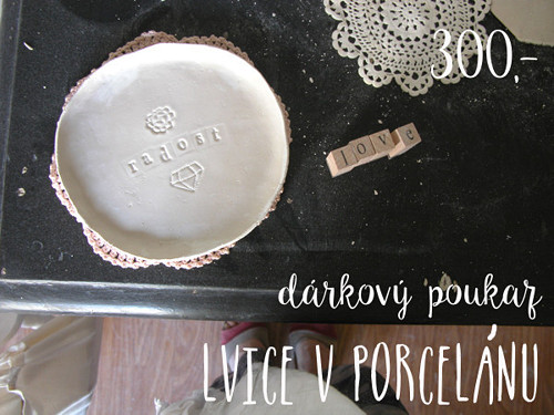Nákupní poukaz 300 Kč u prodejce Lvice v porcelánu