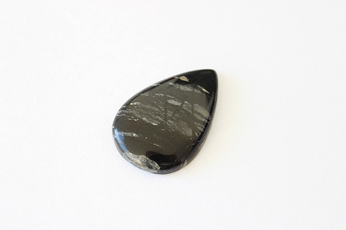 Jaspis - kabošon - 22x33 mm — foto 1