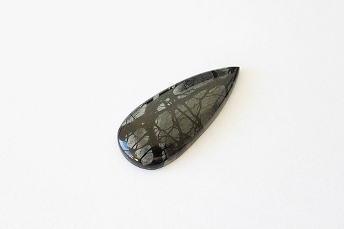 Jaspis - kabošon - 16x37 mm — foto 1