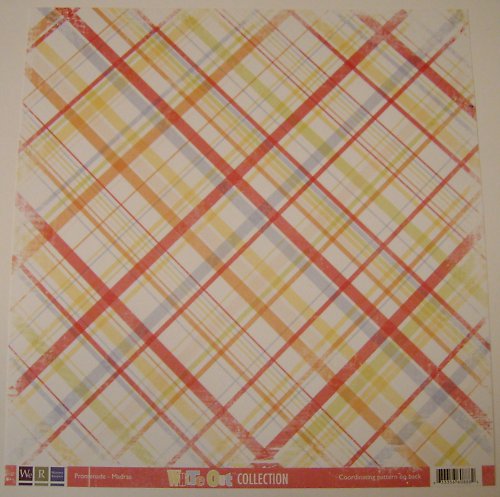 Čtvrtka na scrapbook Promenade Madras — foto 1