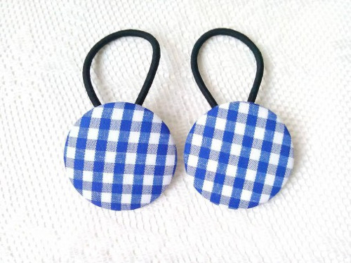 BonBon gumičky – buttonky (blue/white stripes)