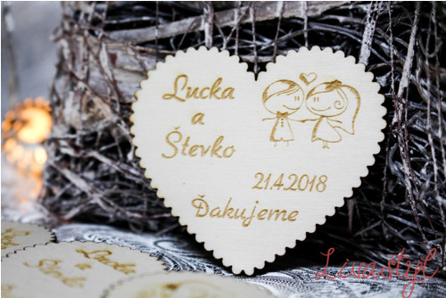 Svatební magnetky