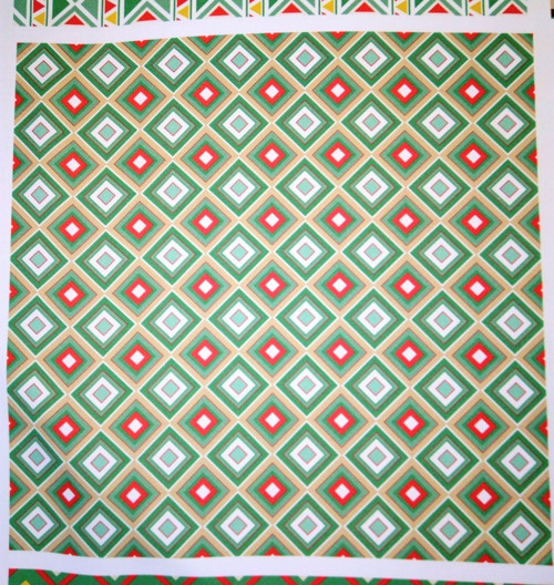 Bavlněná látka-panel 35x35cm - KOLEKCE LAMA — foto 1