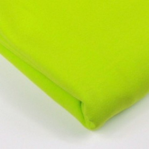 Teplákovina, zelený neon, 10 cm — foto 1
