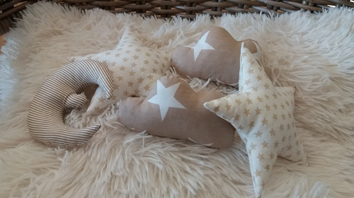 Girlanda béžová obloha — foto 1