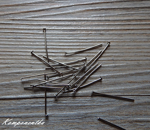 Ketlovací nýt platinový 35mm 25kusů