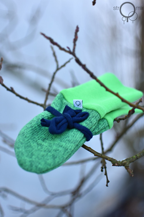 Kojenecké rukavice zelené 3-9 M — foto 1