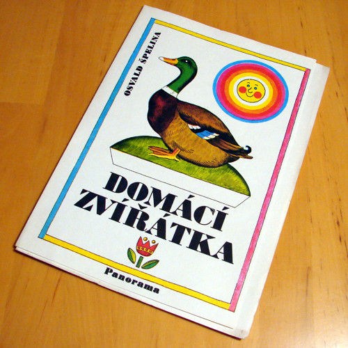 Domácí zvířátka - retro vystřihovánka
