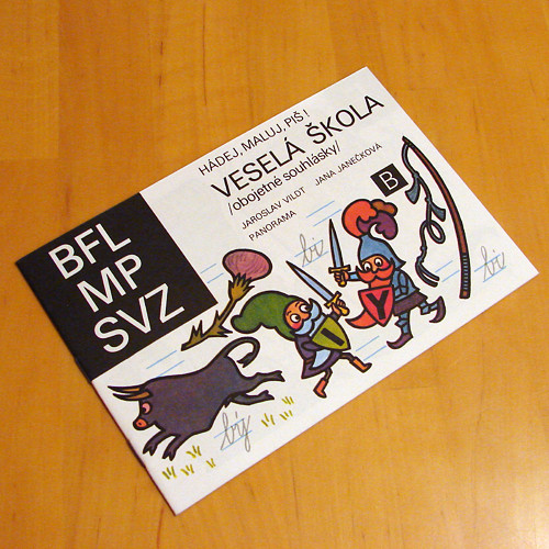 Veselá škola - retro pracovní sešit