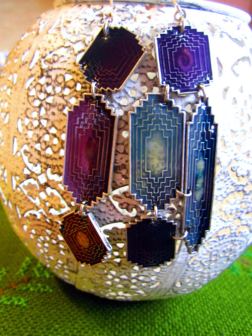 Náušnice Art deco look — foto 1