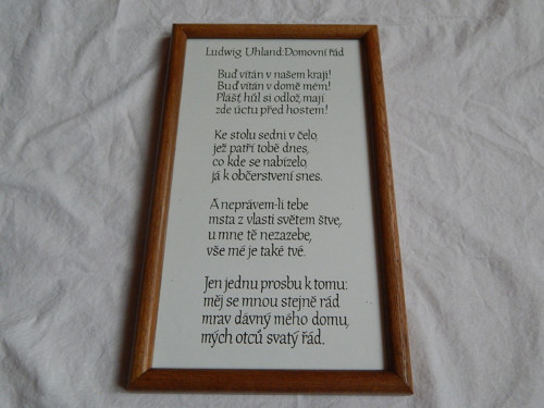 Domovní řád — foto 1