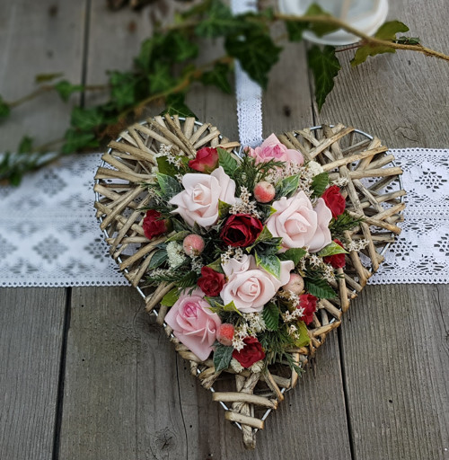 Srdíčko s růžemi 2 — foto 1