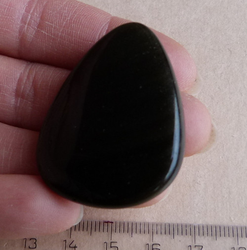 Obsidián stříbrný - 4,2 cm
