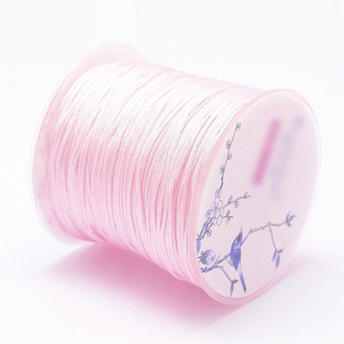 Nylonová šňůrka pr.1mm (10m) - Rose — foto 1