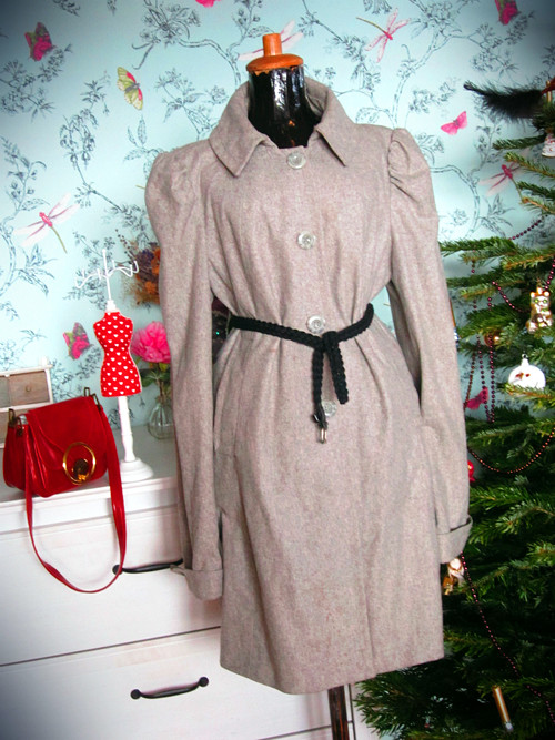 Kabát grey elegant — foto 1