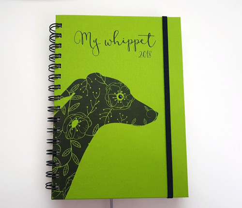 Diář 2027 nebo Zápisník "My whippet"