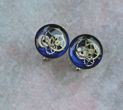Manžetové knoflíčky /darkblue/ — foto 1