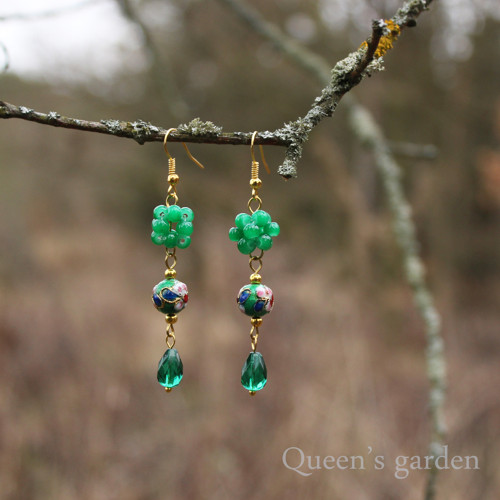 Náušnice Emerald 01 — foto 1