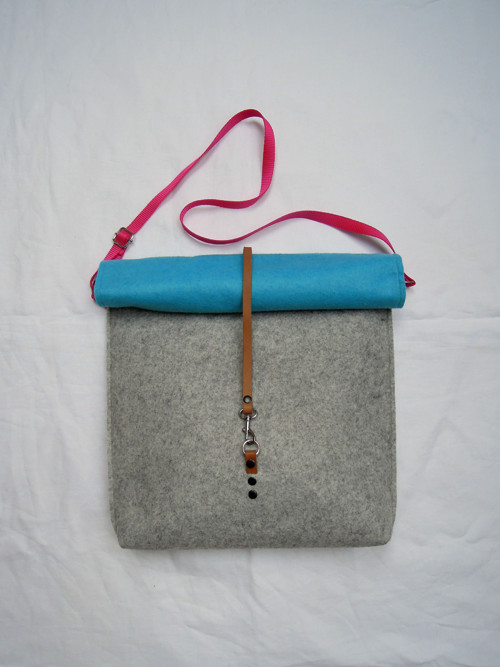 Crossbody grey and turquoise — foto 1