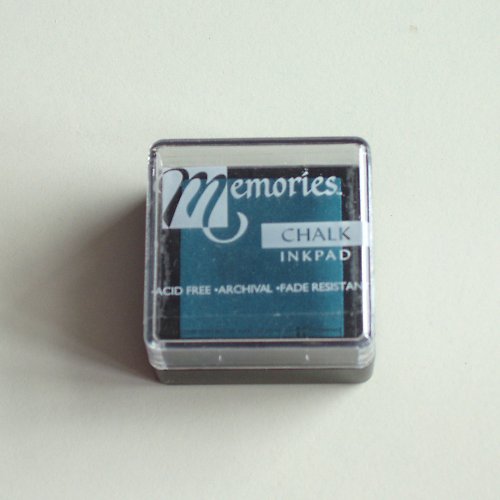 Křídová razítkovací barva - MISTY TEAL — foto 1