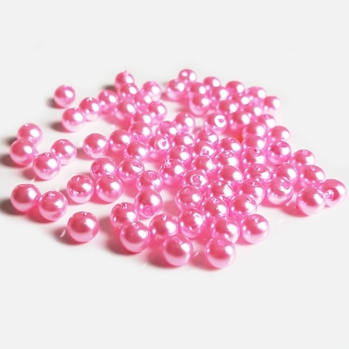 Voskovky, růžová žvýkačková, 5 mm (100ks)
