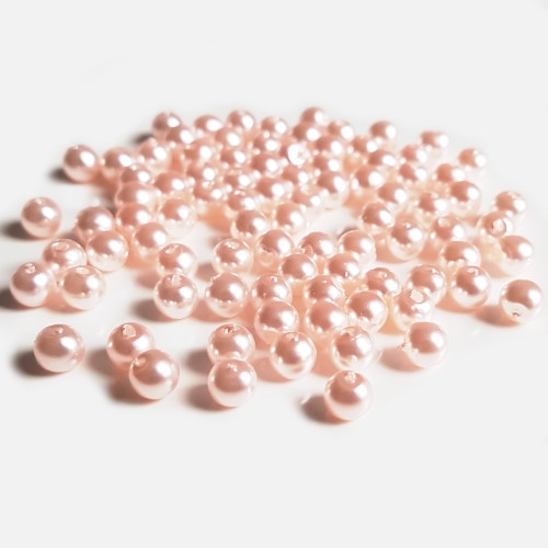 Voskovky, růžová světlá, 5 mm (100ks)