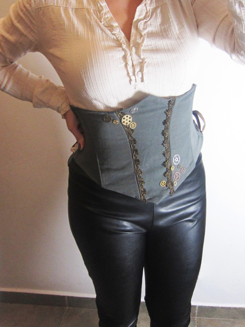 Steampunkový korzet — foto 1