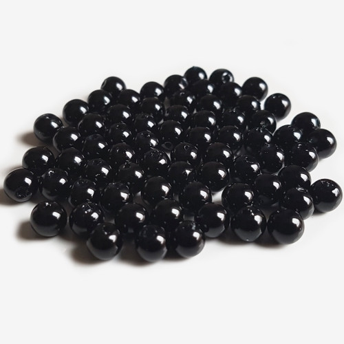 Voskovky, černá, 6 mm (100ks) — foto 1