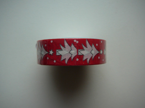 Vánoční papírové pásky 1,5 cm x 10m