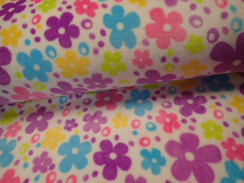 Fleece - Barevné Kytičky — foto 1