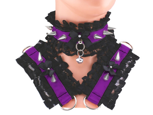 Kitten play collar set, 2 náramky na ruce 13