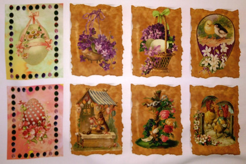 Bavlněný panel - sada 40 x 60 cm