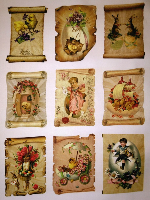 Bavlněný panel - sada 40 x 54 cm