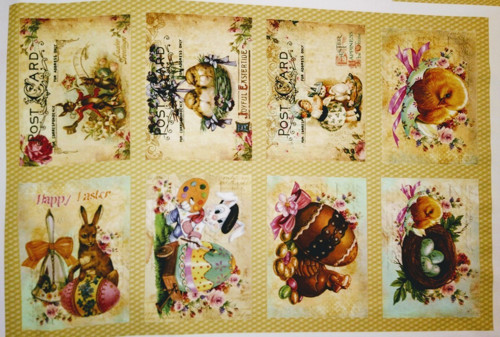 Bavlněný panel - sada 40 x 60 cm