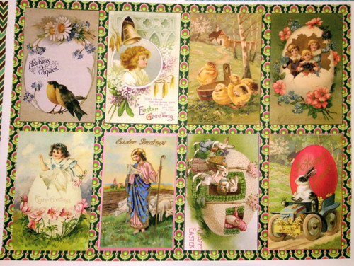 Bavlněný panel - sada 40 x 52 cm