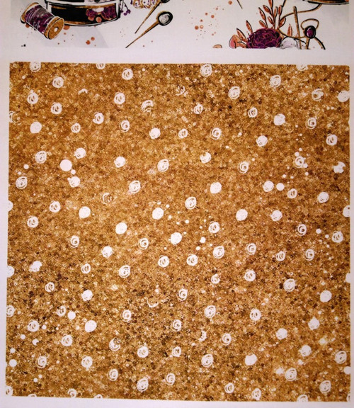 Bavlněná látka-panel 35x35 cm KOLEKCE ŠICÍ DÍLNA