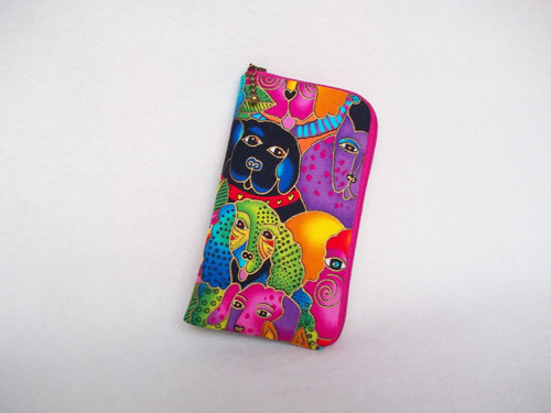 Obal na mobil - Pejsky ( 15 cm )