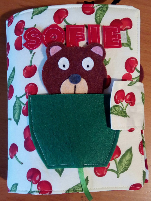Quiet book č. 120 pro Sofii — foto 1