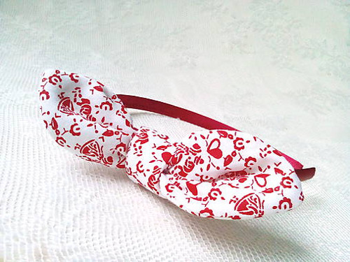 Sweet Pin Up headband (I love slovak folklore)